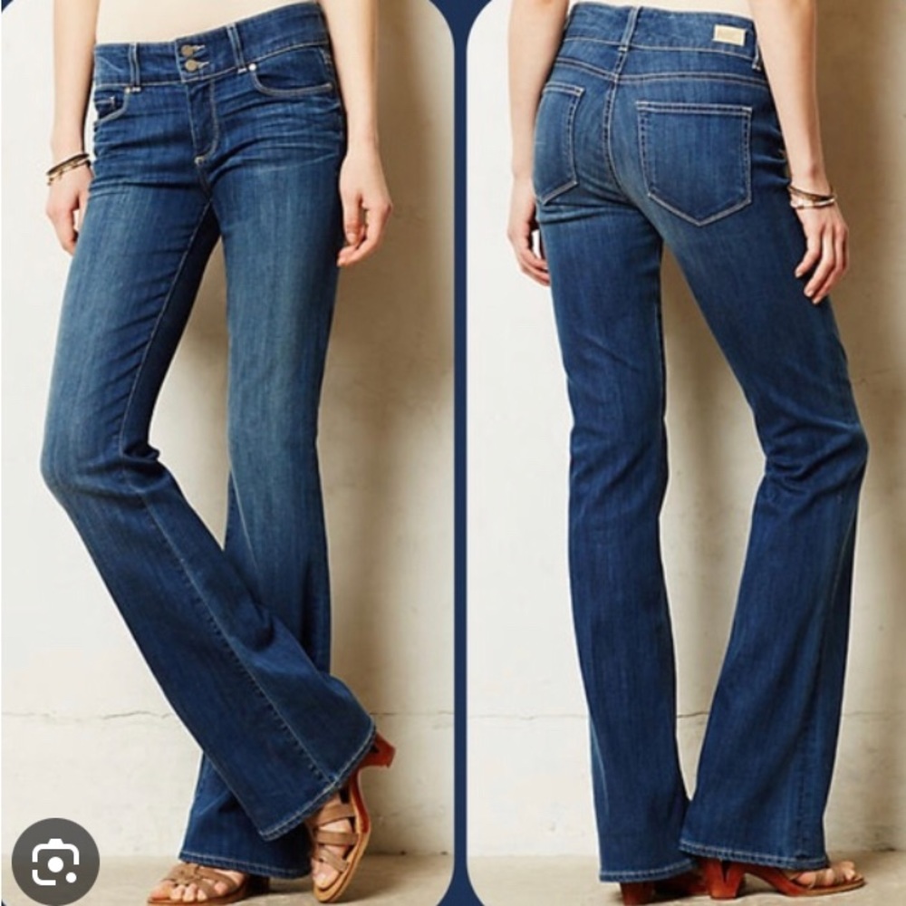 Paige Hidden Hills Jeans Bootcut - Picture 1 of 9